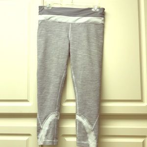 Lululemon Gray Patterned Leggings